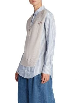 Maison Margiela Faux Vest Shirt -Safavieh And Maison Margiela Sales unnamed file 995